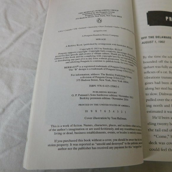 Lot of 3 Clive Cussler PB Valhalla Rising Dirk Pitt Kingdom Fargo Mirage Oregon - Picture 8 of 10